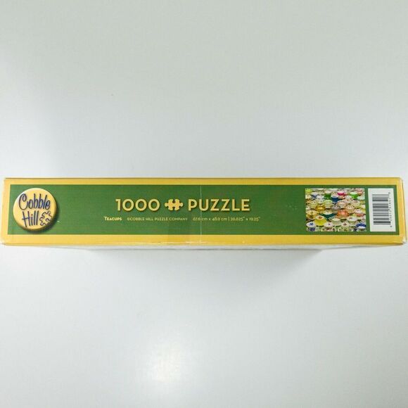 Cobble Hill Teacups 1000 Piece Puzzle - Picture 4 of 7